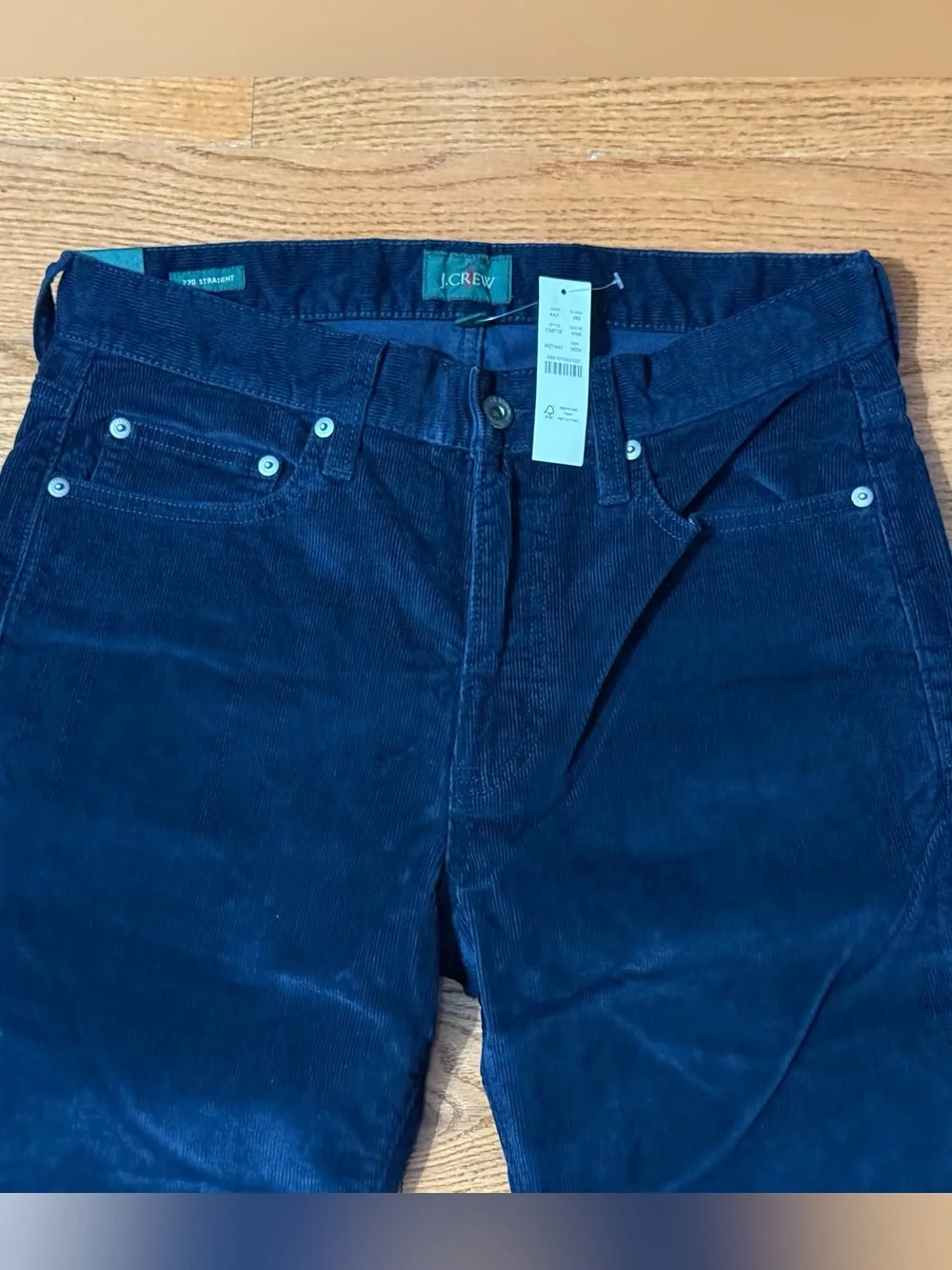 Men’s J.Crew 770 Straight Fit Five-Pocket Stretch Corduroy Pants - Size 30 x 34